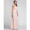 Sheath/Column Sweetheart Floor-length Chiffon cheap dresses for wedding guests