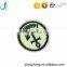 custom cheap embroidery patch round badges for garments