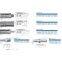 ZJ-300 carbon steel ARO210 standard pneumatic quick release coupling