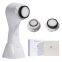 White CNV PRO Electric Face Brush Facial Brush Waterproof Sonic Cleansing System Portable Face Exfoliator Rechargeable