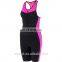 Perspiration elimination triathlon sublimation sports wear for women