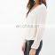 CHEFON Beaded v cut ladies evening party blouses cheap