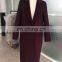 European Hot Sale Winter Clothes Cashmere Coat Comfortable Women Wool Coat