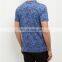 fashion print wholesale t shirts china with black pocket