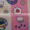 velvet pile cartoon face towel for children