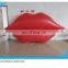 giant red inflatable lips model