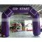 2015 new purple colour digital printing arch/sealed air arch