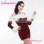 Off shoulder Plus Size Santa Chrstmas Dress western country costume