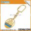 2015 novelty gift souvenir items custom design keychain cyprus souvenir