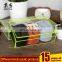 Premium pmma plexigkass office storage box desk accessorie acrylic desktop organizer