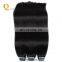 wholesale glow in the dark tape in human hair hair extensions clip in