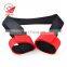 Cross Country Nordic Ski strap with EVA , red Hook&loop Ski Clip
