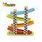 2019 New hottest kids wooden toy car ramp for wholesale W04E059