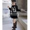 [Minimum batch of 6] 2020 autumn new girl T-shirt all-match western style mid-length T-shirt cow vest two-piece