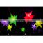Luxurious Night Club Decoration Advertising Hanging Props RGB Color LED Light Inflatable Star