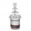 New Power electric chocolate melting machine chocolate fountain for sale