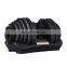 Gym Body Exercise Custom Made Plastic Barbell adjustable Dumbbell Set