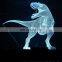 Quick Shipping Dinosaur Acrylic 3D Lamp Led Night Light Kids Table Desk Lamp