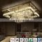 Square crystal LED ceiling Light crystal light chandelier