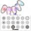 HIgh Quality Zjoy Series 60*120mm rectangle metal Nail design stamping plate for nail art