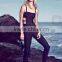 2016 sexy pierced daily long bodycon suspenders pants