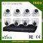 HD h.264 720P 8ch CVI camera Kits with bullet cameras and 4channel P2P camera cctv kit