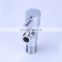 Factory sell chrome zinc body ABS handle chrome 1/2 inch angle water stop valve