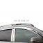 Chrome door visor side window deflector shade sun rain shield silver strips guard for Honda CRV 12-16