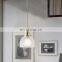 New Design Crystal Glass Candy Color Pendant Light Decorative Hanging Lamp For Indoor Lighting