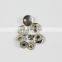 Wholesale custom made iron/stainless steel silver metal snap buttons