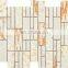 8mm thickness hotel project mixed material mosaic tile mosaic pins pastilha glass mosaic tile