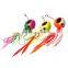 60g 80g 100g 120g 150g 200g  metal slow jig head with rubber skirts and assist hooks luminous glow lead jigging lure