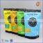 250g/450g coffee body scrub packaging/ aluminum foil zipper coffee bean bag