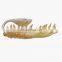 gold color chip & dip bowl