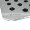 Car Aluminum Floor Carpet Mats Plates Pedals Floor Foot Rest Carpet Mat Pad Pedal Auto Accessory