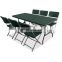 outdoor patio furniture space saving 6ft portable plastic party foldable table bbq camping picnic folding outdoor table