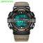 SANDA 378 Men Sports Watch Waterproof Digital Week Day Showed Light Casual Wrist Watch