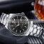 VAVA VOOM  2093 Watch Men Business Style Fashion Casual Quartz Movement Stainless Steel Strap Waterproof Calendar WristWatch