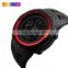 SKMEI 1251 Multi-functional Rubber LED Digital Military 50M Waterproof Watches Man Fashion Light Week Stop Watch