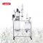 Multifunctional jacketed glass reactor with custom made available for extraction and crystallization