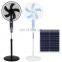 Solar Panel USB Charging LED Fan Home Camping 15W Outdoor Solar LED Fans