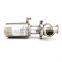 Top quality Sanitary Stainless Steel L Type Pneumatic Divert Seat Valve Reversing Control Valve
