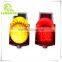 Driveway traffic safety anti-UV ABS plastic shell solar LED strobe light