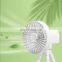 2021 Hot Sale New Rechargeable Battery Flexible Curve Rubber Clip Fan For Outdoor Domestic