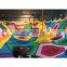 Customized Indoor Colorful Playground Crotheted Rainbow Climbing Rope Net For Children