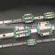 China Factory 15mm width linear guide rail with slide block no flange HGR15