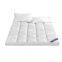2-4Inch Extra Thick Baffle Box Overfilled 1500GSM Microfiber Down Alternative Mattress Topper