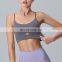OEM Beauty Back Sports Yoga Bra Sexy Straps Hollow Out Gym Wear Tik Tok Custom Women Bodybuilding Fitness Apparel