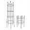 Youlite Metal Garden Trellis Leaves Plant Support Garden Plant Trellis Plant Cages Garden Obelisk