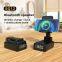 New three-in-one Bluetooth speaker wireless charging mobile phone holder house hold desktop play folding Phone holder